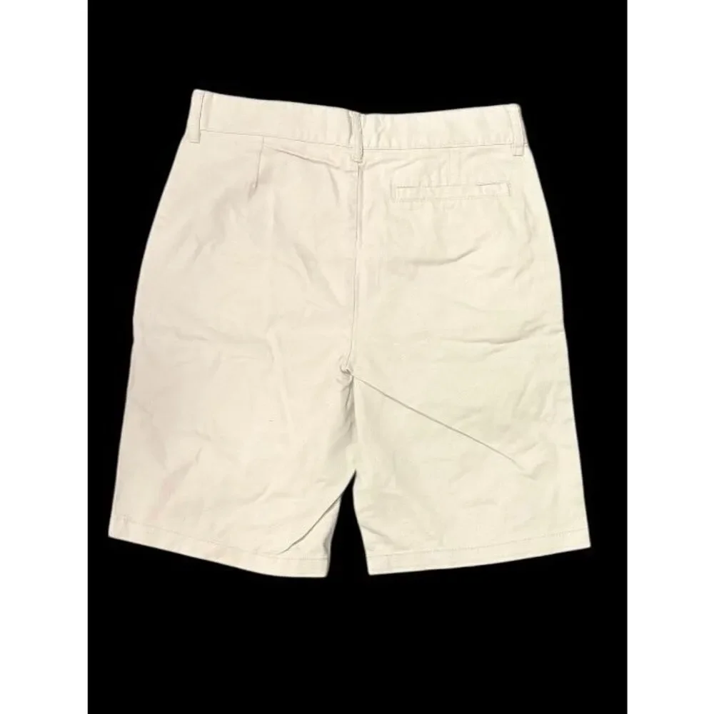 NWT Old Navy Girls Khaki Chino Shorts Dz. 14 School Uniform